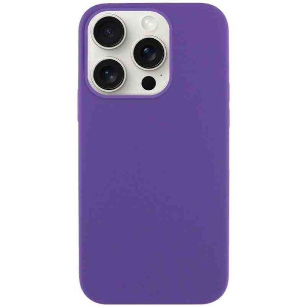 Чохол Silicone Case Full Protective (AA) NO LOGO для Apple iPhone 15 Pro (6.1")