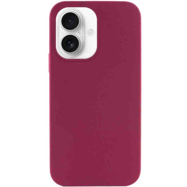 Чохол Silicone Case Full Protective (AA) NO LOGO для Apple iPhone 16 (6.1")