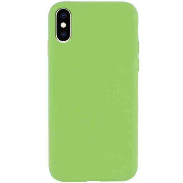 Чохол Silicone Case Full Protective (AA) NO LOGO для Apple iPhone X / XS (5.8")