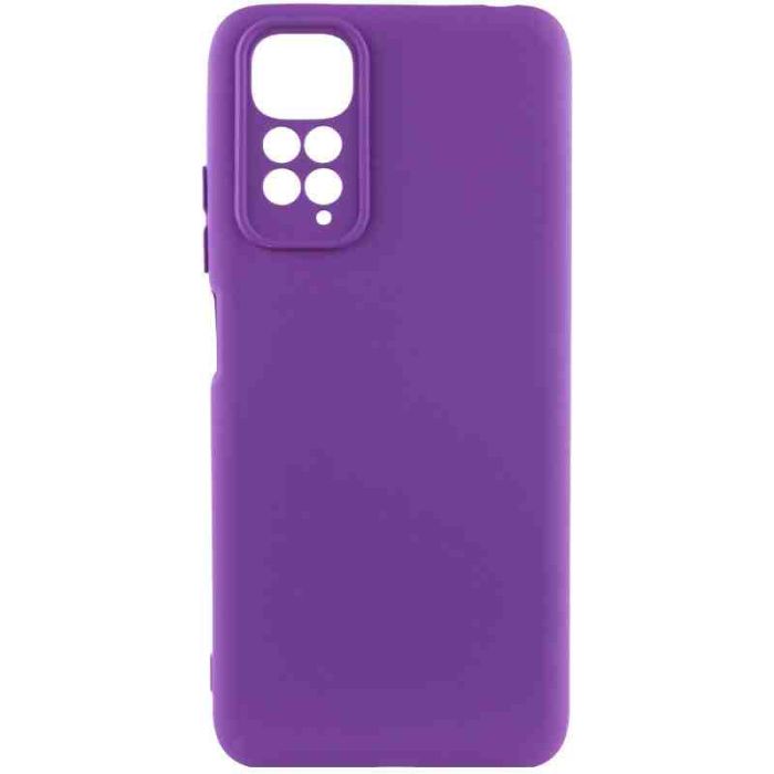 Чохол Silicone Cover Lakshmi Full Camera (AAA) для Xiaomi Redmi Note 11 (Global) / Note 11S