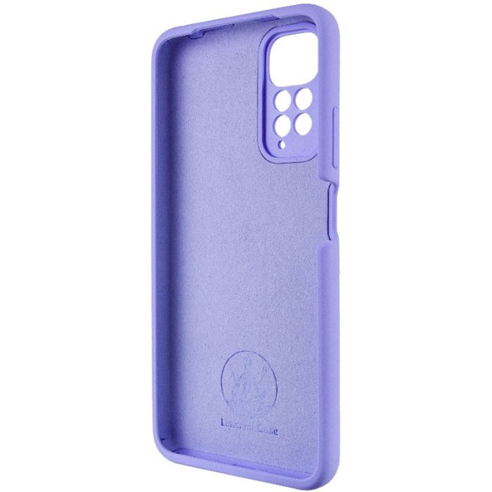 Чохол Silicone Cover Lakshmi Full Camera (AAA) для Xiaomi Redmi Note 11 (Global) / Note 11S
