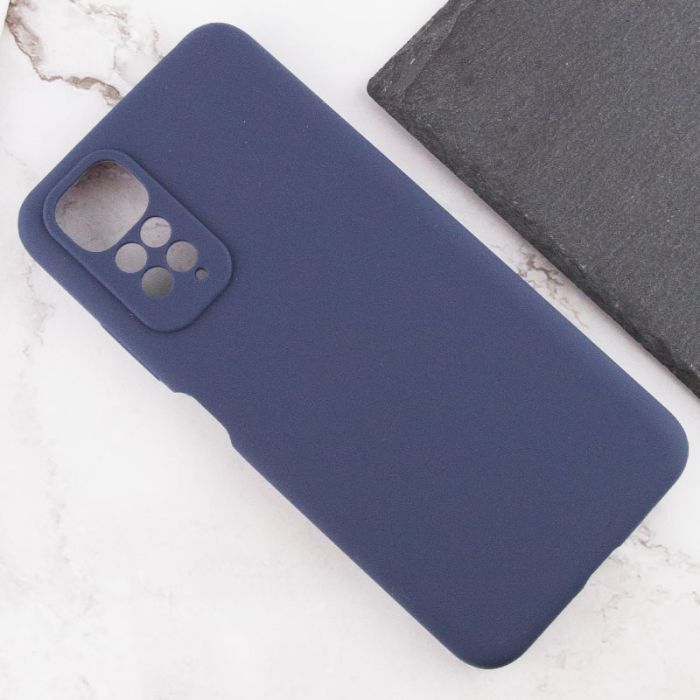 Чохол Silicone Cover Lakshmi Full Camera (AAA) для Xiaomi Redmi Note 11 (Global) / Note 11S