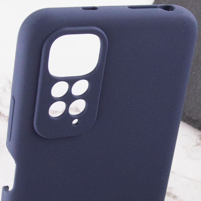 Чохол Silicone Cover Lakshmi Full Camera (AAA) для Xiaomi Redmi Note 11 (Global) / Note 11S