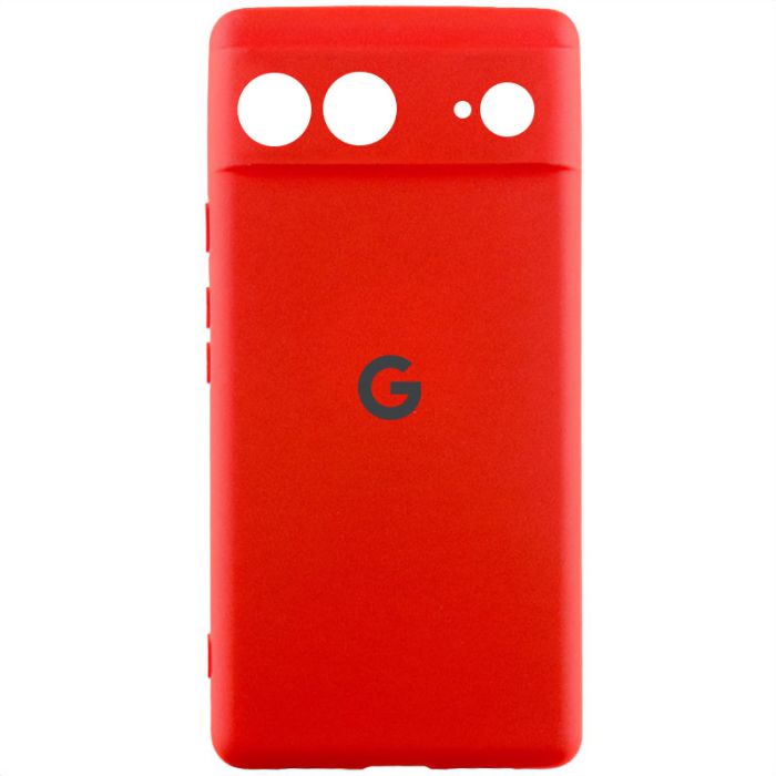 Чохол Silicone Cover Lakshmi Full Camera (AAA) with Logo для Google Pixel 7