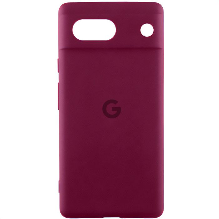 Чохол Silicone Cover Lakshmi Full Camera (AAA) with Logo для Google Pixel 7a