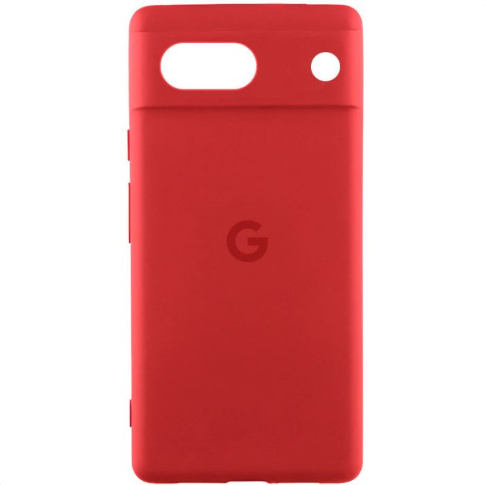 Чохол Silicone Cover Lakshmi Full Camera (AAA) with Logo для Google Pixel 7a