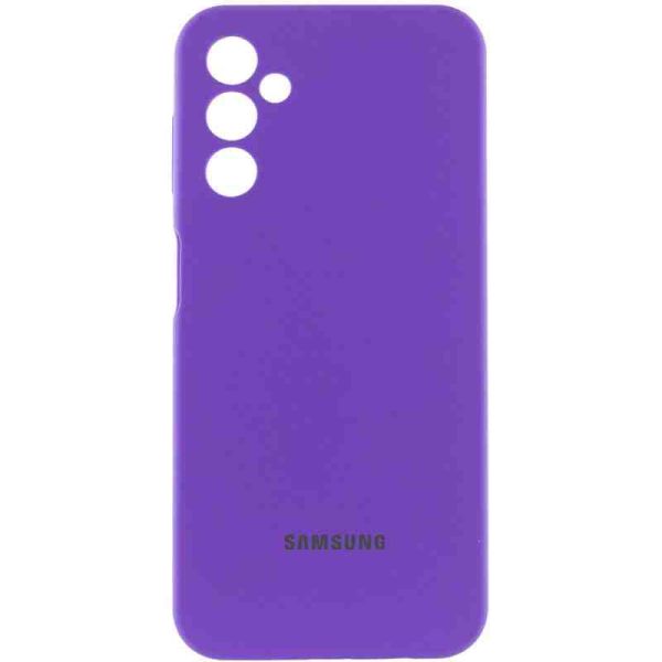Чохол Silicone Cover Lakshmi Full Camera (AAA) with Logo для Samsung Galaxy A15 4G/5G / M15 5G