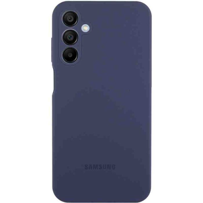 Чохол Silicone Cover Lakshmi Full Camera (AAA) with Logo для Samsung Galaxy A15 4G/5G / M15 5G