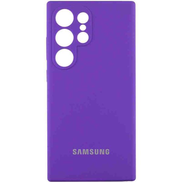 Чохол Silicone Cover Lakshmi Full Camera (AAA) with Logo для Samsung Galaxy S24 Ultra