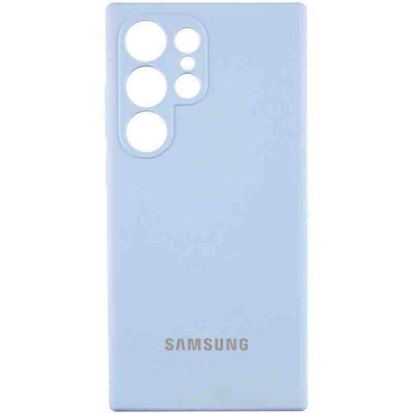 Чохол Silicone Cover Lakshmi Full Camera (AAA) with Logo для Samsung Galaxy S24 Ultra