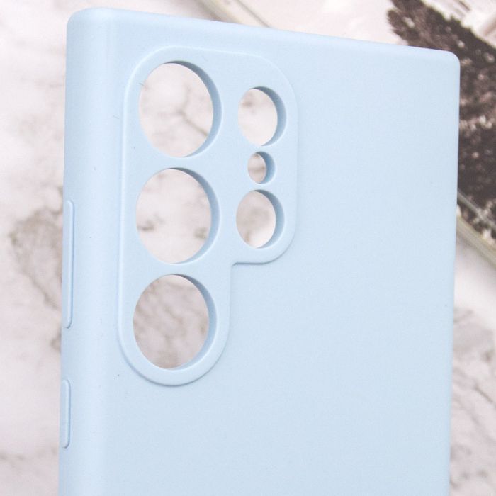Чохол Silicone Cover Lakshmi Full Camera (AAA) with Logo для Samsung Galaxy S24 Ultra