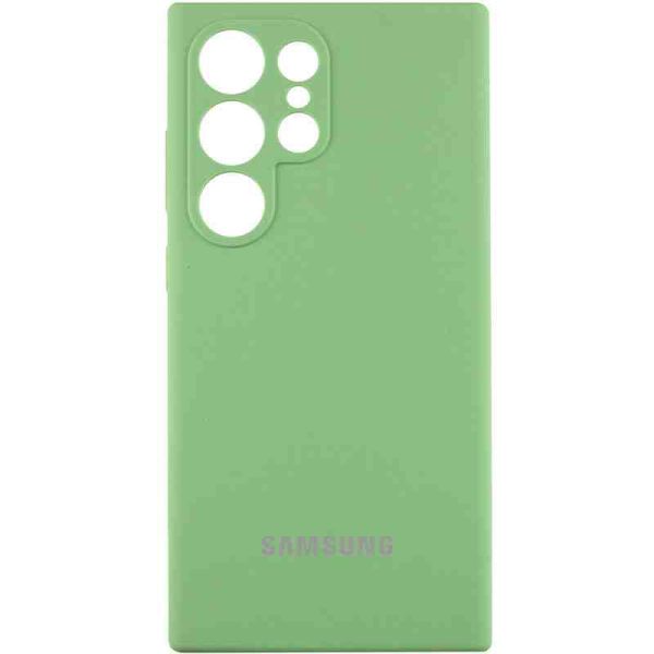 Чохол Silicone Cover Lakshmi Full Camera (AAA) with Logo для Samsung Galaxy S24 Ultra