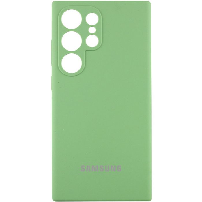 Чохол Silicone Cover Lakshmi Full Camera (AAA) with Logo для Samsung Galaxy S24 Ultra