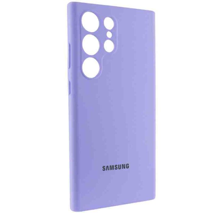 Чохол Silicone Cover Lakshmi Full Camera (AAA) with Logo для Samsung Galaxy S24 Ultra