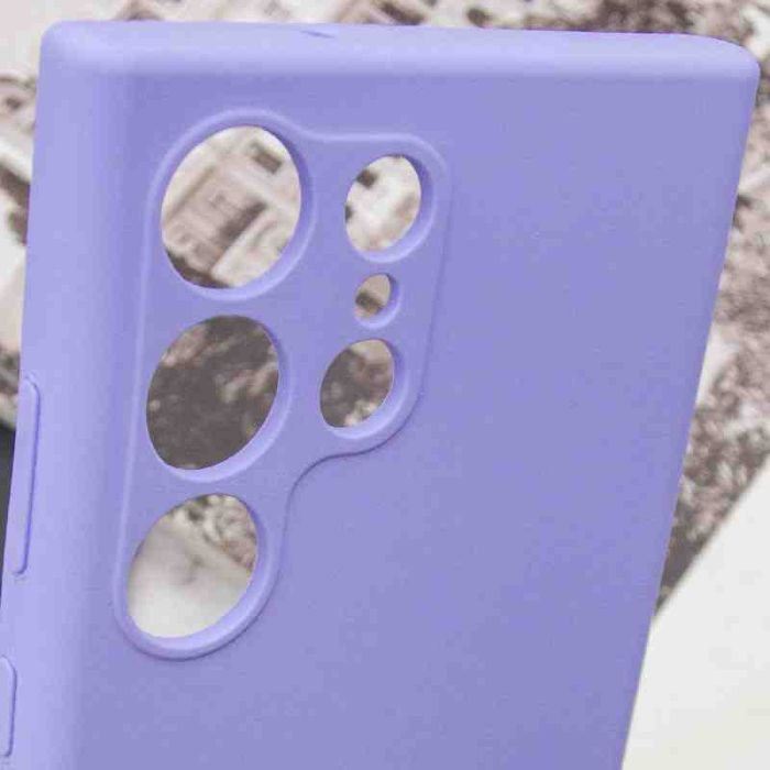 Чохол Silicone Cover Lakshmi Full Camera (AAA) with Logo для Samsung Galaxy S24 Ultra