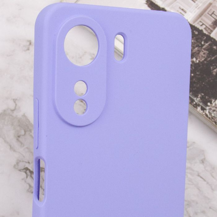 Чохол Silicone Cover Lakshmi Full Camera (AAA) with Logo для Xiaomi Redmi 13C / Poco C65