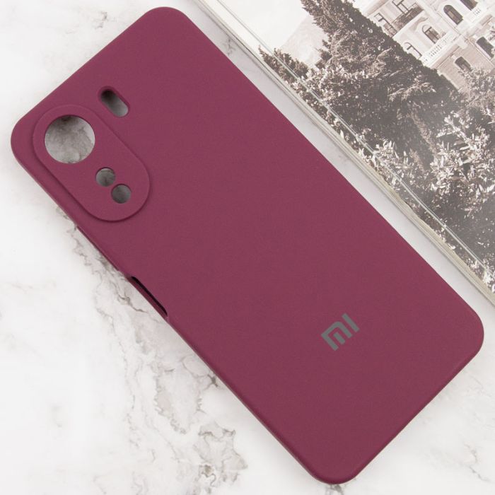 Чохол Silicone Cover Lakshmi Full Camera (AAA) with Logo для Xiaomi Redmi 13C / Poco C65