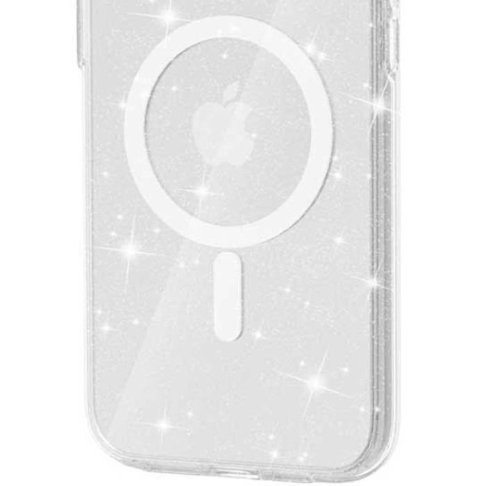 Чохол TPU Galaxy Sparkle (MagFit) для Apple iPhone 16 (6.1")