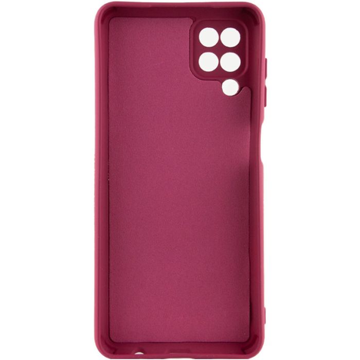 Чохол TPU GETMAN Liquid Silk Full Camera для Samsung Galaxy A12
