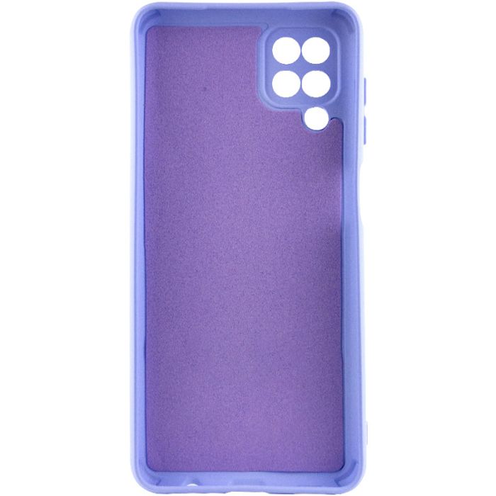 Чохол TPU GETMAN Liquid Silk Full Camera для Samsung Galaxy A12