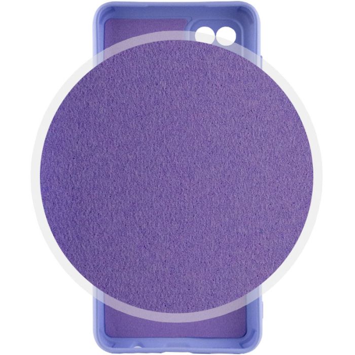 Чохол TPU GETMAN Liquid Silk Full Camera для Samsung Galaxy A12