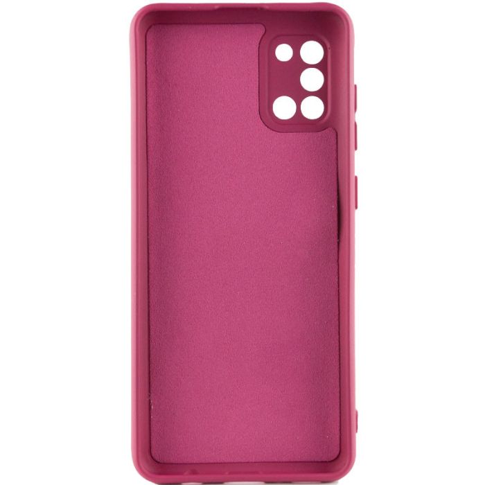Чохол TPU GETMAN Liquid Silk Full Camera для Samsung Galaxy A31