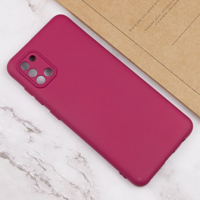 Чохол TPU GETMAN Liquid Silk Full Camera для Samsung Galaxy A31