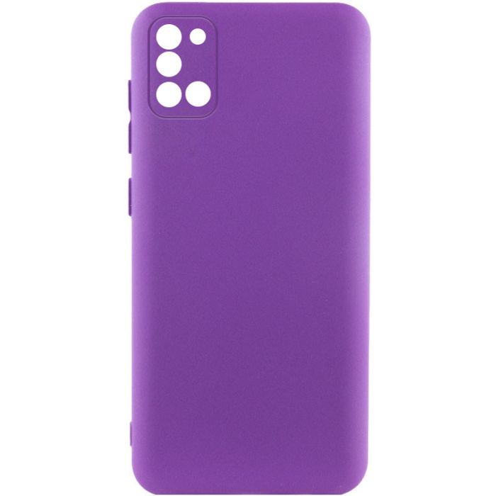 Чохол TPU GETMAN Liquid Silk Full Camera для Samsung Galaxy A31