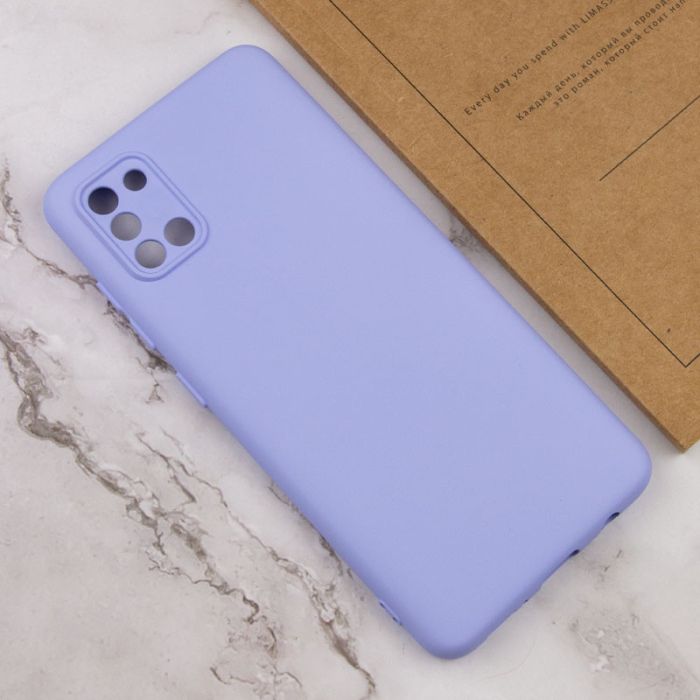 Чохол TPU GETMAN Liquid Silk Full Camera для Samsung Galaxy A31