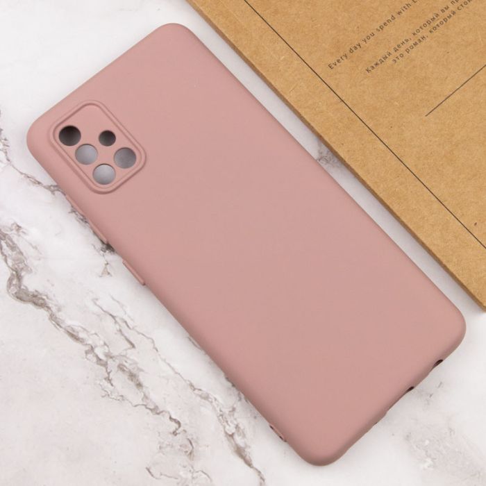Чохол TPU GETMAN Liquid Silk Full Camera для Samsung Galaxy A51