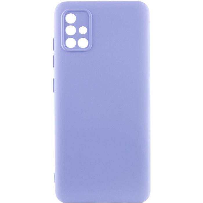 Чохол TPU GETMAN Liquid Silk Full Camera для Samsung Galaxy A51