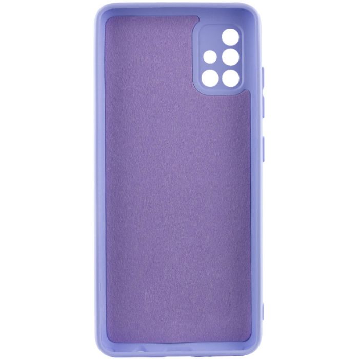 Чохол TPU GETMAN Liquid Silk Full Camera для Samsung Galaxy A51