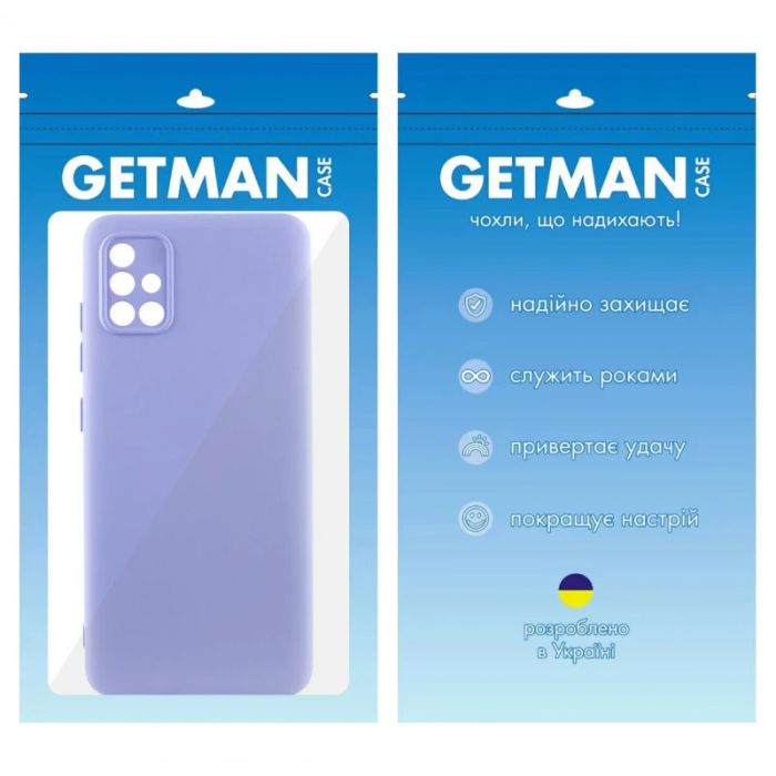 Чохол TPU GETMAN Liquid Silk Full Camera для Samsung Galaxy A51