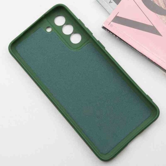 Чохол TPU GETMAN Liquid Silk Full Camera для Samsung Galaxy S21