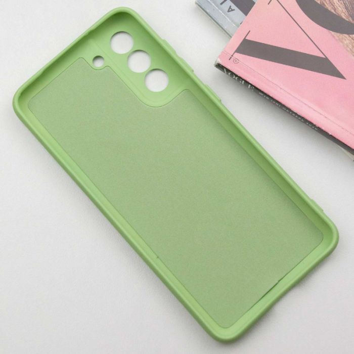 Чохол TPU GETMAN Liquid Silk Full Camera для Samsung Galaxy S21