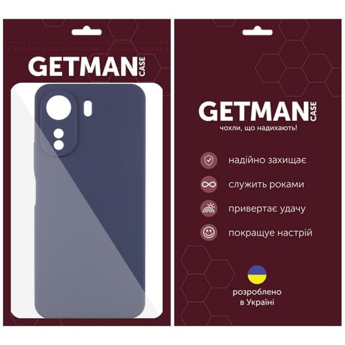 Чохол TPU GETMAN Liquid Silk Full Camera для Xiaomi Redmi 13C / Poco C65
