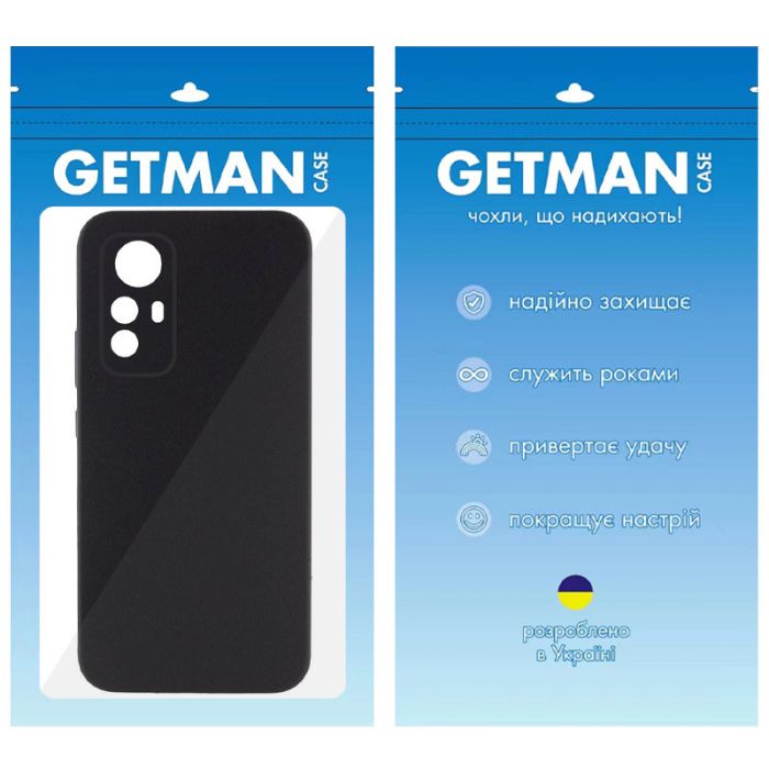 Чохол TPU GETMAN Liquid Silk Full Camera для Xiaomi Redmi Note 12S