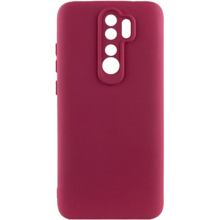 Чохол TPU GETMAN Liquid Silk Full Camera для Xiaomi Redmi Note 8 Pro