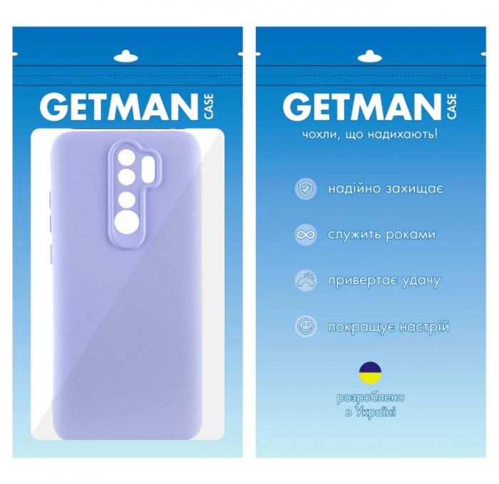 Чохол TPU GETMAN Liquid Silk Full Camera для Xiaomi Redmi Note 8 Pro