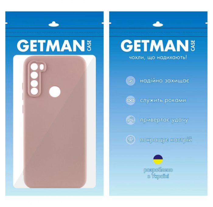 Чохол TPU GETMAN Liquid Silk Full Camera для Xiaomi Redmi Note 8T