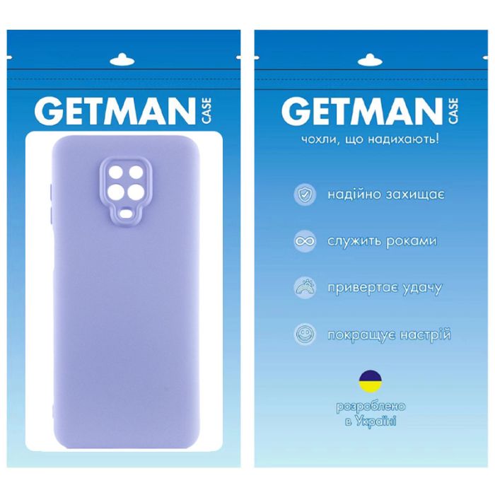 Чохол TPU GETMAN Liquid Silk Full Camera для Xiaomi Redmi Note 9s / Note 9 Pro / Note 9 Pro Max