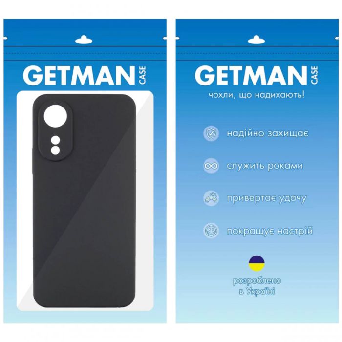 Чохол TPU GETMAN Liquid Silk Full Camera для Oppo A78 4G