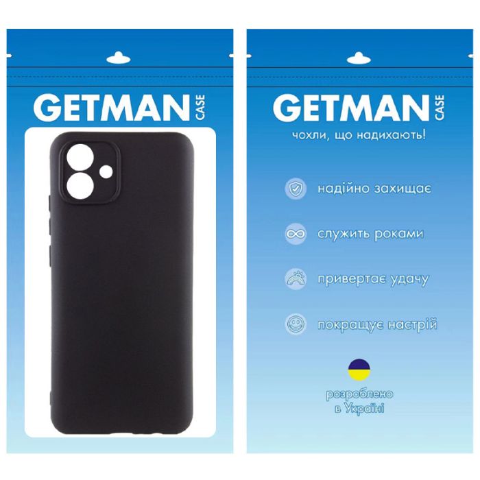 Чохол TPU GETMAN Liquid Silk Full Camera для Samsung Galaxy A04e