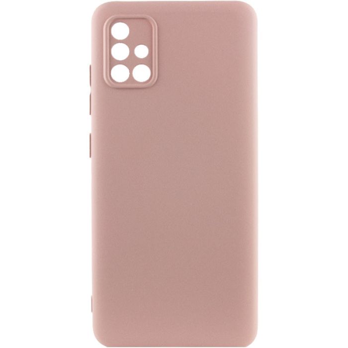 Чохол TPU GETMAN Liquid Silk Full Camera для Samsung Galaxy A71