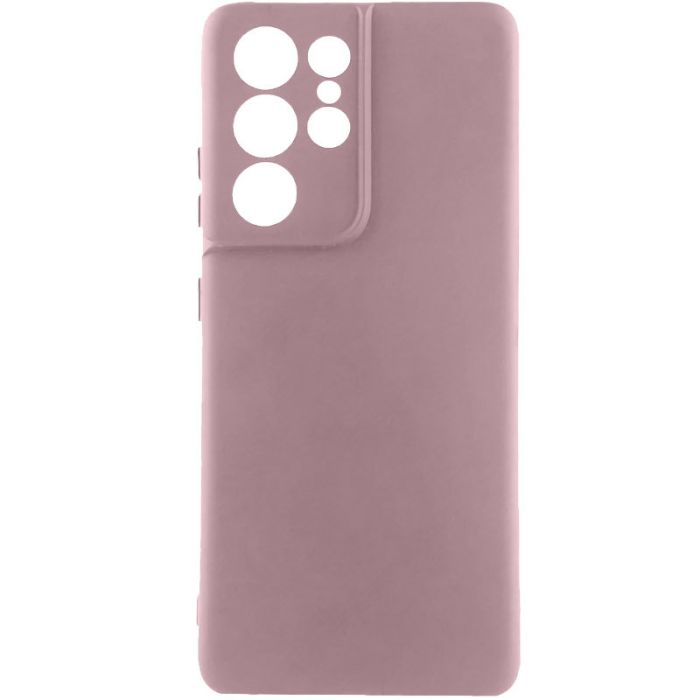 Чохол TPU GETMAN Liquid Silk Full Camera для Samsung Galaxy S21 Ultra