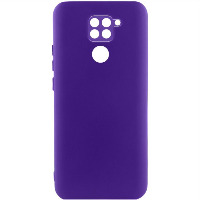 Чохол TPU GETMAN Liquid Silk Full Camera для Xiaomi Redmi Note 9 / Redmi 10X