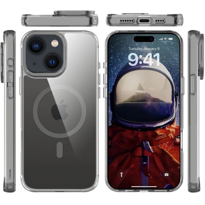 Чохол TPU Space Case Apex with MagSafe для Apple iPhone 14 Plus / 15 Plus (6.7")