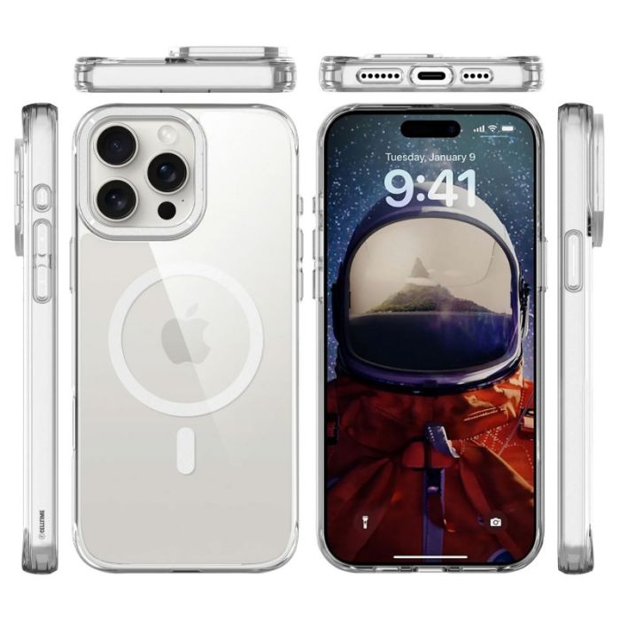 Чохол TPU Space Case Apex with MagSafe для Apple iPhone 15 Pro Max (6.7")