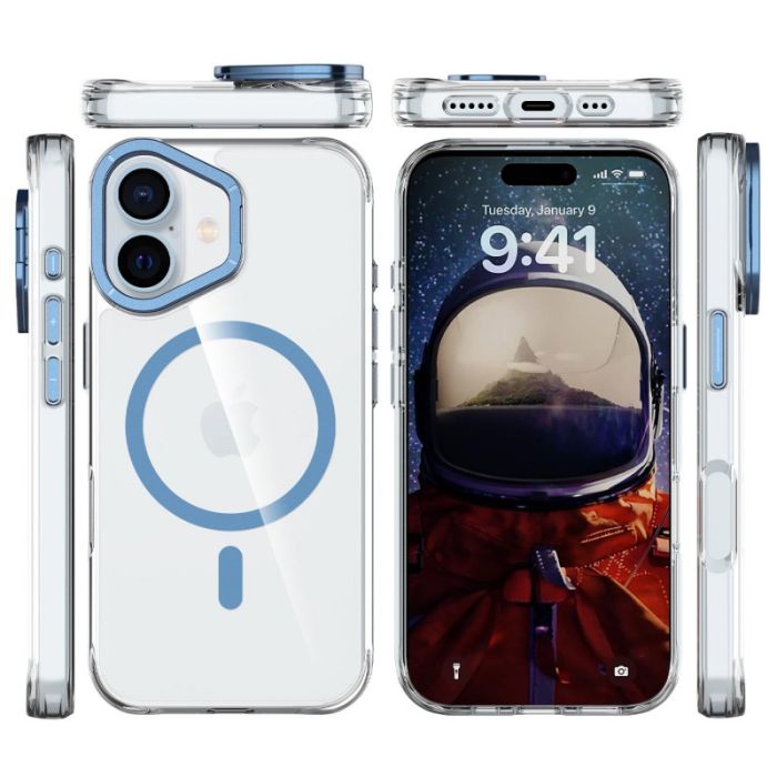 Чохол TPU Space Case Apex with MagSafe для Apple iPhone 16 (6.1")