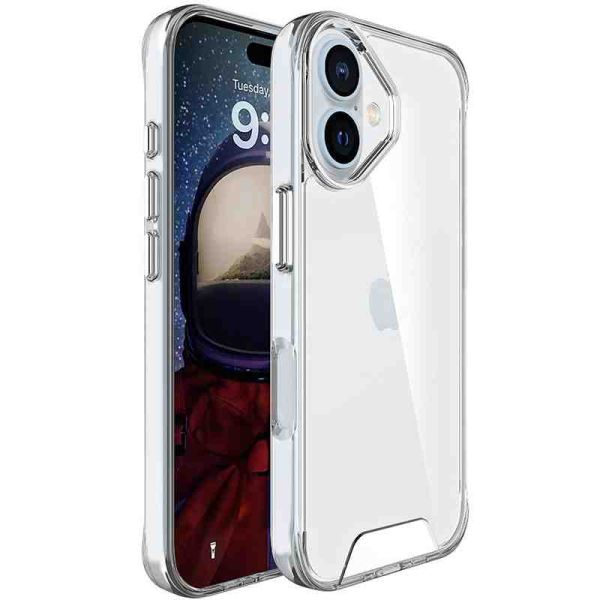 Чохол TPU Space Case transparent для Apple iPhone 16 Plus (6.7")